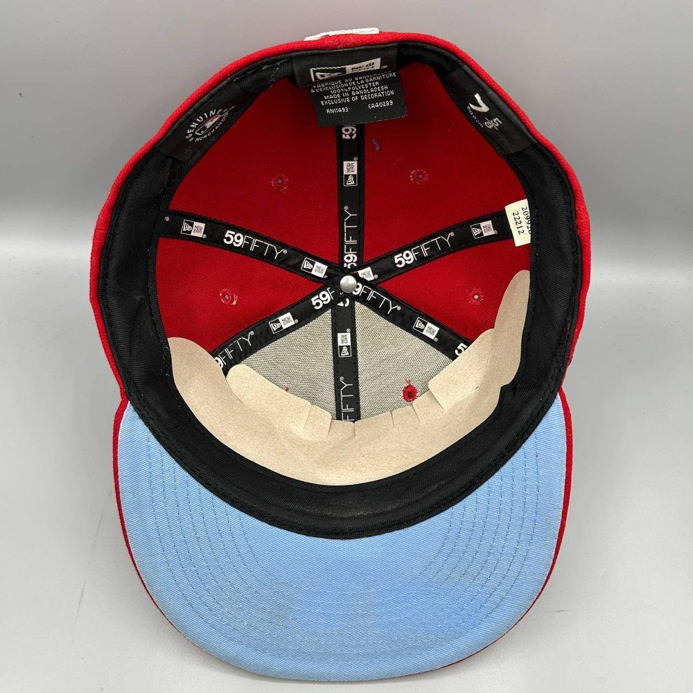St. Louis Cardinals Hat Men 7 5/8 Champions Groovy 59Fifty New Era Fitted Cap - Picture 2 of 10